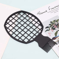 Acouto Men Afro Curly H Comb Dreadlocks Tin Foil Hot Perm Comb H Styling Tool Afro Sponge Comb Sponge B 2 in Design The Net Like Afro Hair Large Sponge Tennis Racket Afro Hair Sponge