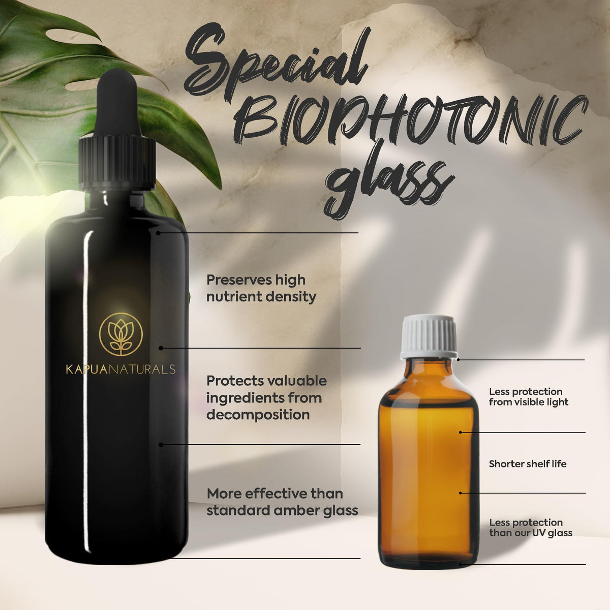 Kapua Naturals Organic Castor Oil • 100ml • 100% Pure Castor Oil • Natural & Cold Pressed • Castor Oil for Skin, Eyelashes, Eyebrows, Hair, Beard & Fingernails • Castor Oil organic cold pressed • Vegan