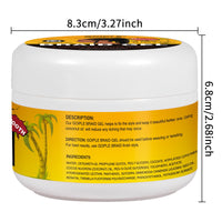 WOZUTUNT Strong Hold Braiding Gel for Twists, Locs, Edges, Cornrows - with Hair Combs for Effortless Styling - No Flake, High Shine, Smoothing, Tames Frizz Braid Gel & Edge Control 8.8 OZ