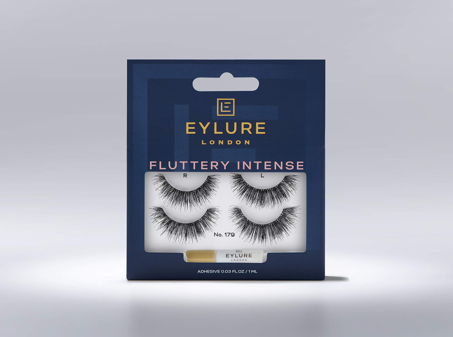 Eylure Fluttery Intense 179 Twin Pack, Black
