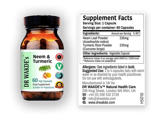 Neem & Turmeric Capsules