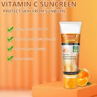 Sunscreen Spf 50 Face, Sun Cream Moisturiser with Vitamin C, Sun Cream SPF 50+ Face for UVA & UVB Protection, Waterproof Sunscreen Spf 50 Face for Daily Use