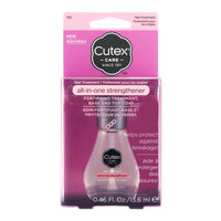 Cutex All-In-One Nail Strengthener Treatment, Base & Top Coat (13.6ml) for Weak & Damaged Nails, Chip Resistant, Dermatologist Tested