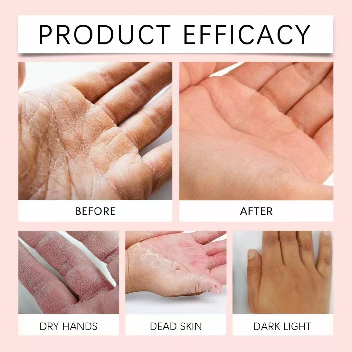 DMQ 2PCS Retinol Hand Cream, Firming Anti-Aging Hand Lotion with Collagen, Relief Intense Moisture Hand Cream, Retinol Moisturizer for Aging & Dry Cracked Hands, Care & Protects Skin, Nails & Cuticles