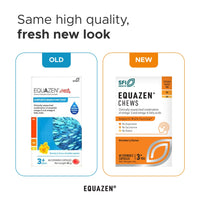 Equazen EQUAZEN Chews | Omega 3 & 6 Supplement | Blend of DHA, EPA & GLA | Supports Brain Function | Suitable for Children from 3+ to Adults | 60 Strawberry Flavoured Chews