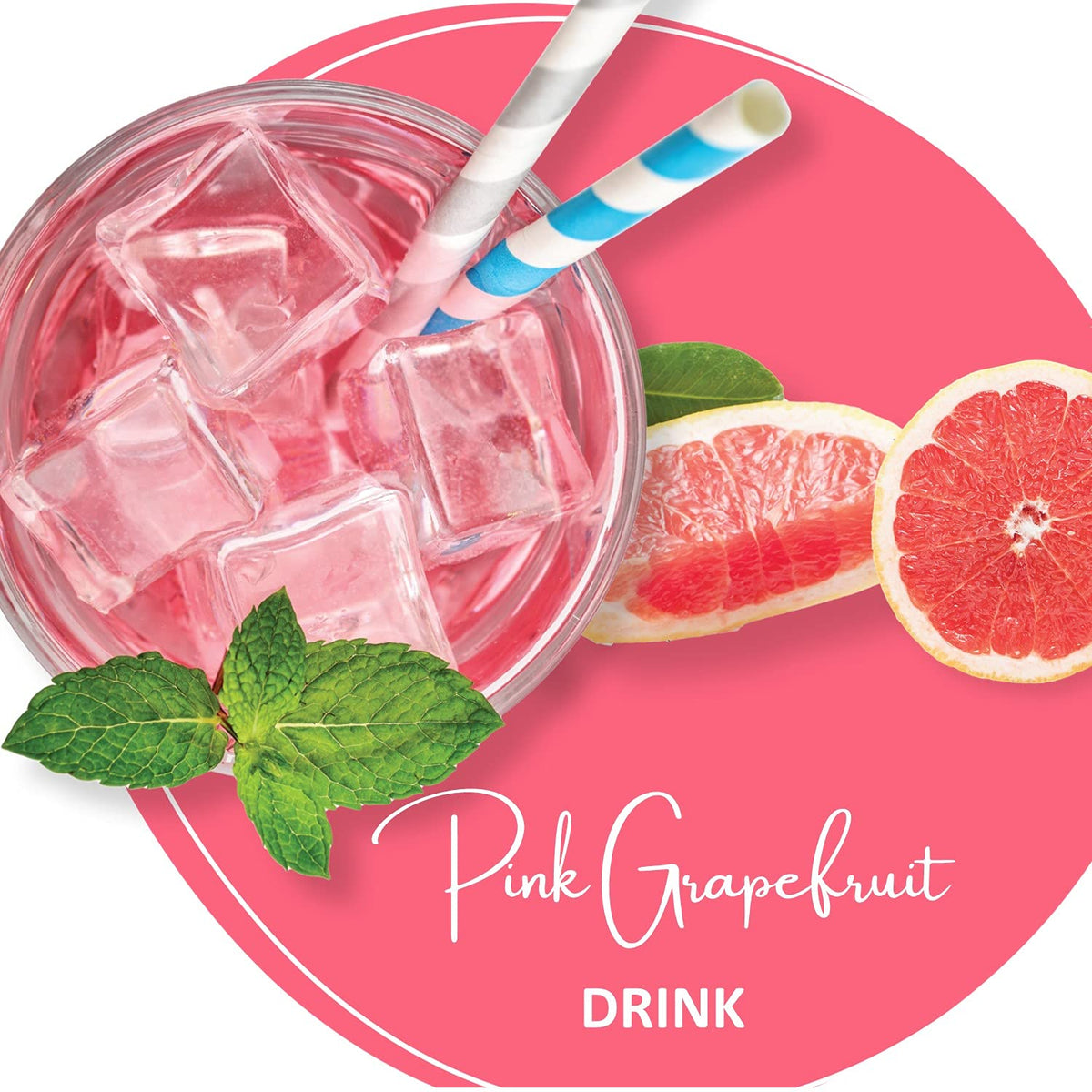LighterLife Fast LighterLife Pink Grapefruit, Low Calorie Drink, 10x Sachets per Pack