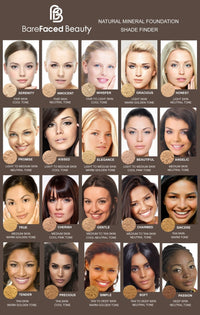 BareFaced Beauty Natural Mineral Foundation 12 g, Serenity