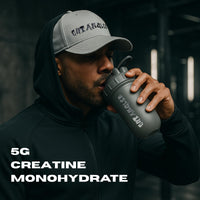 OUT ANGLED Out Angled Creatine Monohydrate Powder, Strawberry Lime, 50 Servings, Micronised for Easy Mixing, Muscle Growth, Muscle Recovery and Strength Performance