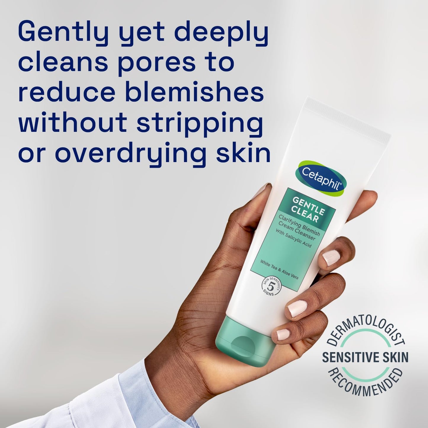 Cetaphil Gentle Clear Blemish Face Cleanser 124ml