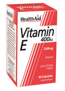 HealthAid Vitamin E 400iu, 30 Capsules