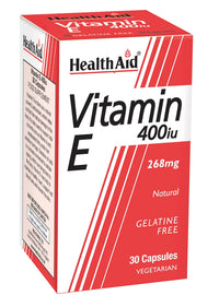 HealthAid Vitamin E 400iu, 30 Capsules