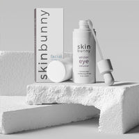 Skin Bunny Under Eye Enhancer – Eye Cream for Dark Circles and Puffy Eyes – Anti Aging Anti Wrinkles Caffeine Eye Cream for Eye Bags Remover Men and Women – Eye Serum 200 Applications