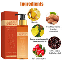 Mag-ic Body Oil Firming Hydrating Body Tightening Lotion Moisturizing and Firming Makes Skin Smooth and Shiny Effectively Improves Fine Lines for Women's Daily Skin Care After Bathing 100ml