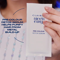 Clairol Nice n’ Easy Pure Brunettes Hair Colour | Pure and Rich Brown Tones | Smooth, Natural Hair Colour | With Pre-Colour Serum | 100% Grey Coverage | 6.5PB Lightest Latte Brown| Permanent Hair Dye