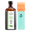 Nature Spell Rosemary Oil for Hair Growth with Root Comb Applicator, 150ml