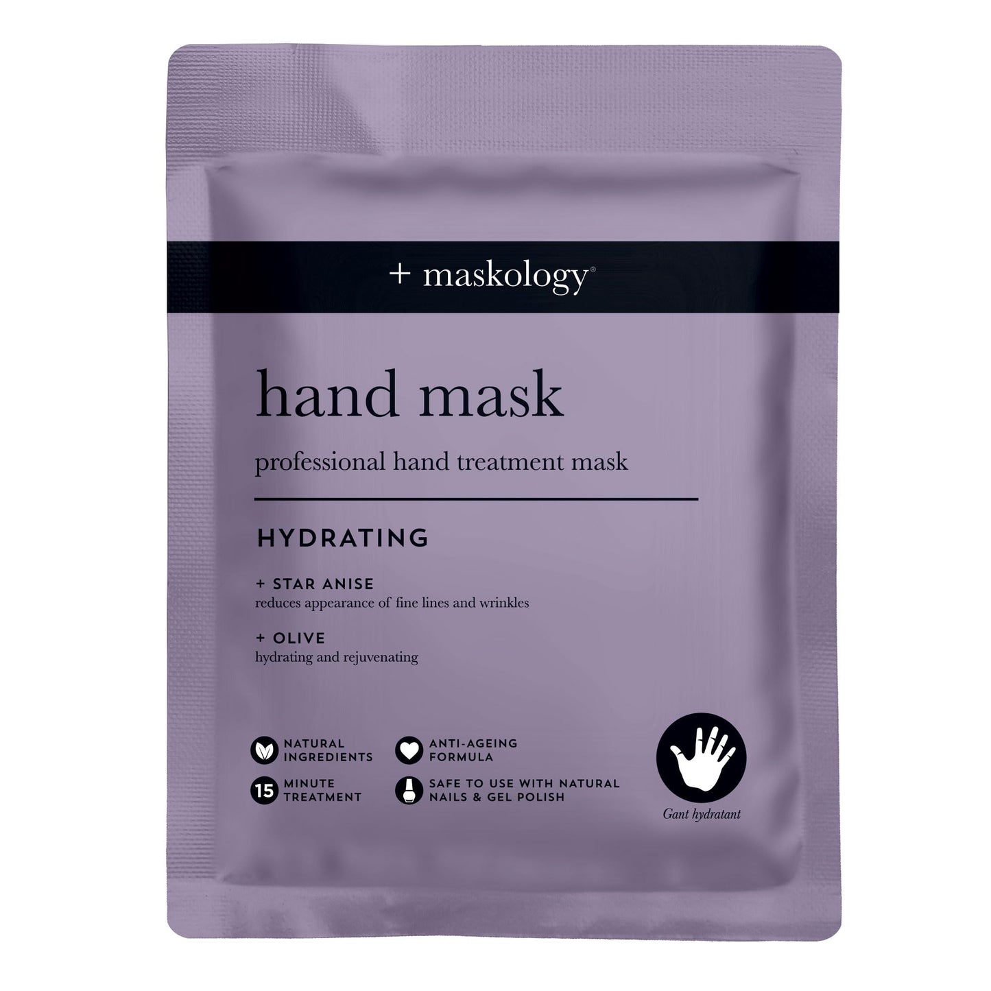MASKOLOGY Maskology Hand Mask, Moisturising Gloves 1 Pair
