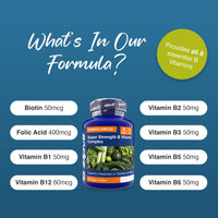 Zipvit High Strength Vitamin B Complex, 8 Vitamins Plus Inositol & Choline