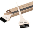 Millie Wilford, Wide Hair Dye Brush - Hair Colouring brush for Highlights, Tinting, bleaching and Root Touch-up at Home, Recycled Plant Fibre (50mm Rapid)