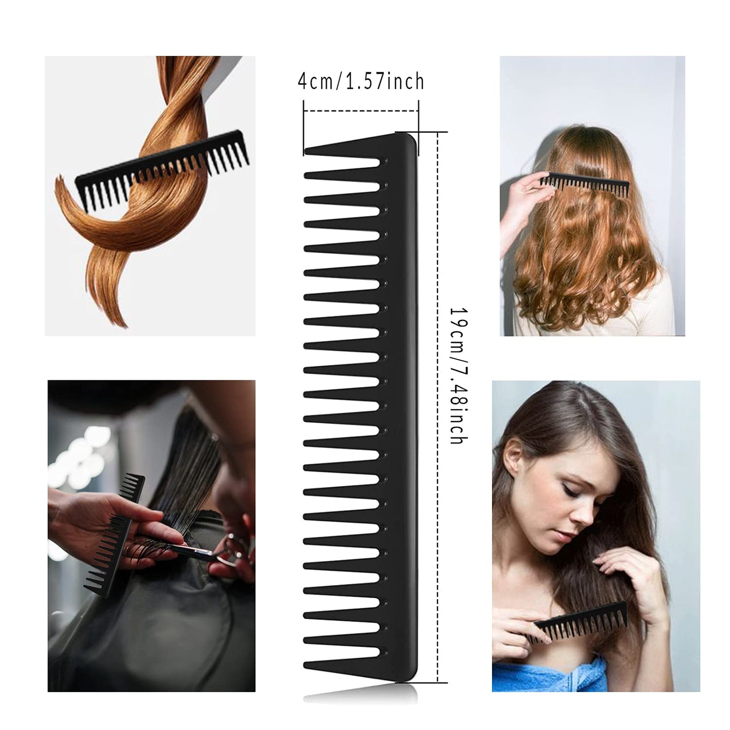 Bsisme Boar Bristles Hair Brush,Detangling Hairbrushes for Long Short Curly Straight Fine Hair,Women Men Boys Girls Hairbrush (Oval)