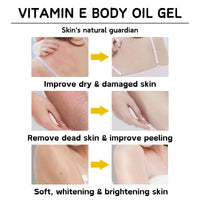 Essential Oils for Skin - Vitamin E Body Oil for Women - Body Skin Care for Anti-Aging,Brightening,Firming,Nourishing,Moisturizing - Face & Body Oil - Facial Oil Gel - Stretch Mark Oil
