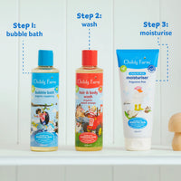 Childs Farm | Kids Moisturiser 200ml, Unfragranced, Soothes and Hydrates, Suitable for Dry, Sensitive and Eczema-Prone Skin
