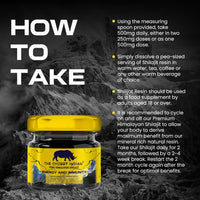 The Chubby Indian® Shilajit Resin, 100% Pure Himalayan Lab Tested 30g, High Fulvic & Humic Acid, Magnesium Supplements, Melatonin, Electrolytes, Shilajit, Vitamin D, Natural Vitality Booster, 1 Box