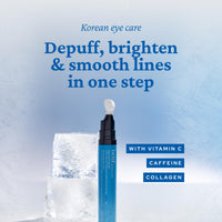 belif Aqua Bomb Eye Gel, Hydrating&Depuffing Eye Treatment with Caffeine&Niacinamide reduces eye bags, dark circles & fine lines, Suits All Skin Types, Safe for Sensitive Skin, Korean Skincare(15ml)