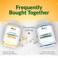 Nu U Nutrition - Vitamin D 4000IU - 365 Softgel Capsules not Tablets - 1 Year Supply - Quadruple Strength - Easy to Swallow - Cholecalciferol Form Vitamin D3 Supplement - Made in the UK