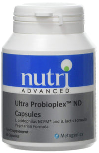 Nutri Advanced - Ultra Probioplex ND - Dairy Free Probiotic - 60 Capsules