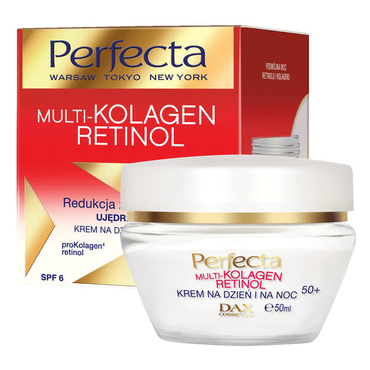 DAX COSMETICS DAX Perfecta Multi Collagen Retinol Face Cream For Day And Night 50+ - 50ml