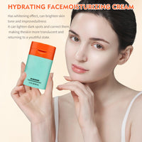 2PCS Bub~ble Skincare Slam Dunk Hydrating Moisturiser for Normal to Dry Skin, Face Moisturiser with Vitamin E and Aloe Vera Juice, Daily Hydration Cream for Radiant Complexion