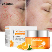 Vitamin C Face Cream with Hyaluronic & Vitamins E – Anti-Aging Moisturizer for Women, Hydrates, Plumps, Reduces Wrinkles, Dark Spots & Fine Lines
