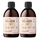 True Collagen Joints | 10,000mg Hydrolysed Collagen Liquid Supplement - 2x500ml, 40 Days | Type I, II, III, Glucosamine, MSM, Turmeric & Chondroitin for Healthy Joints, Hair, Skin & Nails | Sugar-Free
