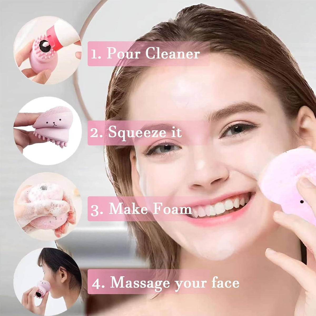MrCuvaryas Skin Care Sets & Kits, Cherry Blossom Skincare Set Skin Care for Teenage Girls, Sakura Skincare Set For Teen Girls, Complete Skin Care Set For Teen Girls & Women Travel Skincare Set Size 32PCS