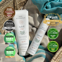 NEW – Baie Botanique Soleil Bébé – Organic Mineral Baby & Children Sunscreen SPF 50 – Non-Nano Zinc Oxide – Sunflower & Jojoba – Unscented – Vegan – Reef Safe – Broad Spectrum UVA/UVB- 100g
