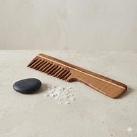 THE Unltd India Sheesham Wood Comb | Handmade Comb for Hair Care | Hair Comb for Detangling | Anti-Static | Fine Tooth Brush Best for Beard and Moustache