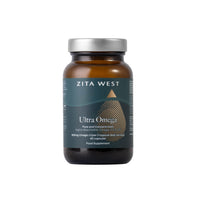 Zita West Ultra Omega – Maximum Absorption Omega-3 Capsules with EPA, DHA & Choline – Inflammation Support, Enhanced Egg Quality - 60 Capsules (1 Month Supply)