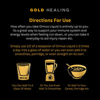 GOLD HEALING Liquid ORMUS 200ML 70% MONATOMIC Gold, 30% Magnesium, MANA, MUFKUTZ, ORBITALLY REARRANGED MONOATOMIC Elements for Mind, Brain, Body & Spirit (2)