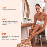 Trendyfave 300ml Retinol Body Lotion, Advanced Retinol Cream, Large-capacity Retinol Firming Body Cream with Cocount Oil and Vitamin E, Remove Dark Spots, Moisturizing Body Lotion for Dry Skin, Smooth Body Skin