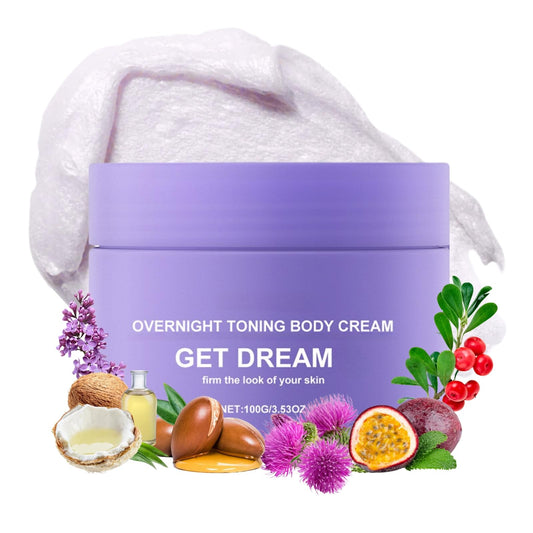 Overnight Toning Whip - Firming Cream for Loose Skin - Skin Tightening Cream For Face & Body - Skin Firming Body Cream - Overnight Toning Whip Body Lotion - Skin Tightening Cream for Face & Body