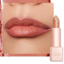 Oulac Peach Shimmer Lipstick for Women-Moisture Tinted Lip Balm for Dry Lips, Glitter Surface, Creamy Formula, Hydrating & Smooth, Infused with Shea Butter, Vegan, Clean Beauty(PG07) Mermaid Kiss
