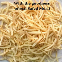 Safed Musli Tablets by mi Nature| | Pure & Natural herb | Free from Chemical & Preservative| Plant Based Gluten Free |90 Tablet, 45 Days Supply 1000mg