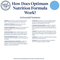 Patrick Holford Patrick HOLFORD Optimum Nutrition Formula/The Ultimate, Multi-Vitamin & Mineral Supplement/for Daily & Long-Term Health / 24 Nutrients/Naturally Sourced / 60 Tablets/Vegan/for Women & Men