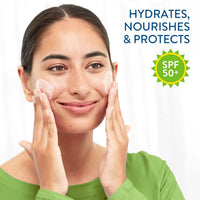 Cetaphil Daily Defence Face Moisturiser, SPF 50+ Day Cream With Glycerin, 50g, Sunscreen For All Skin Types