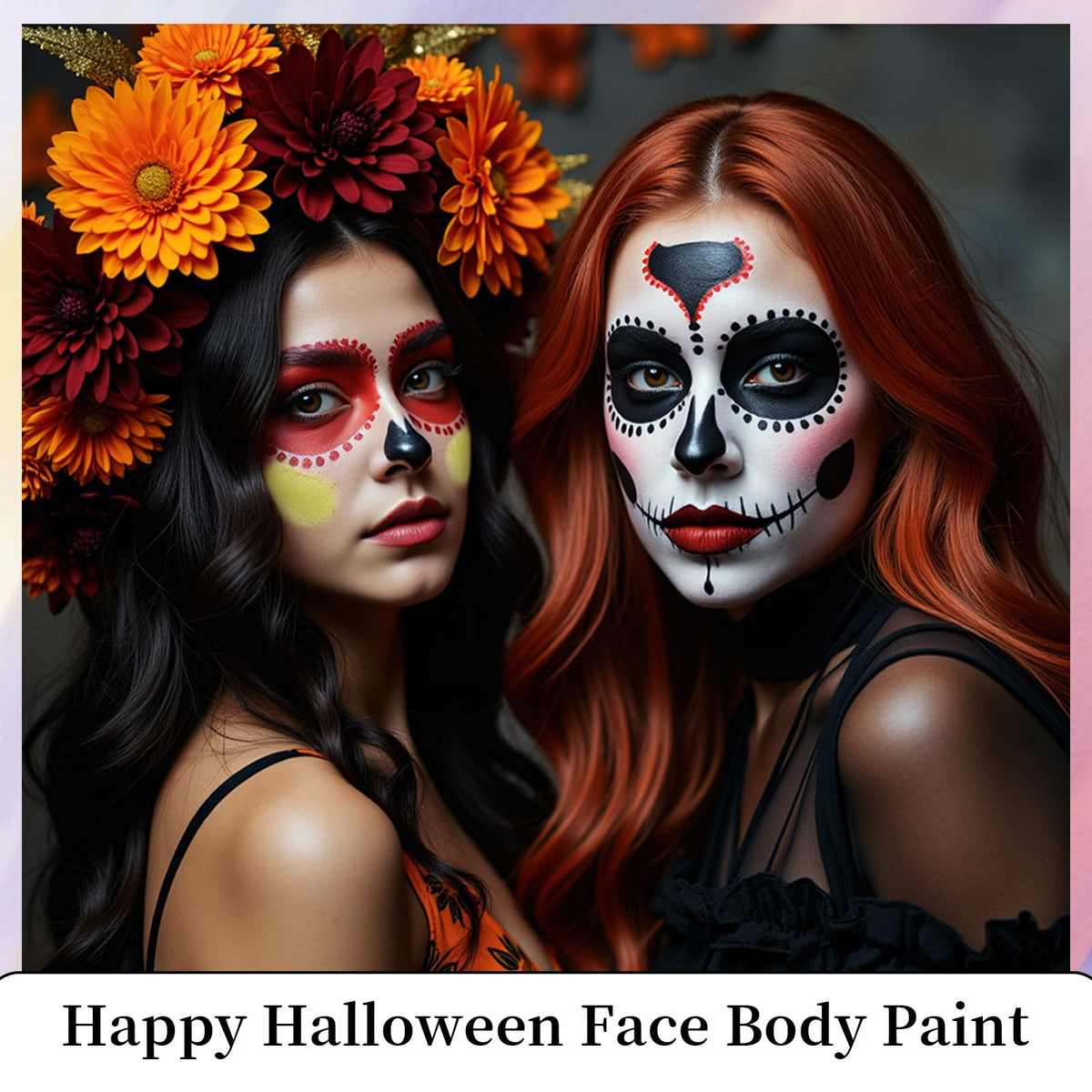YBUETE Black Cream Blend Stick, Safe and Professional SFX Face Body Paint Stick ,Makeup Face Lip Painting for Sports Festival Halloween Football Adult Festival Theater Performance Party Cosplay