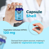 Aspedan Longevity Food Supplement | 120 Capsules | Vitamin Supplement for Overall Health and Anti-Ageing | Resveratrol, Probiotics, Multivitamin | 1 Month Supply