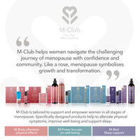 M-Club Menopause Shampoo & Conditioner Duo Pack - For Women Strengthens & Hydrates Menopause Hair – Made From Upcycled Coffee Oil Shampoo Conditioner for Menopausal Hair - Vegan Eco Formula – 2x 250ml