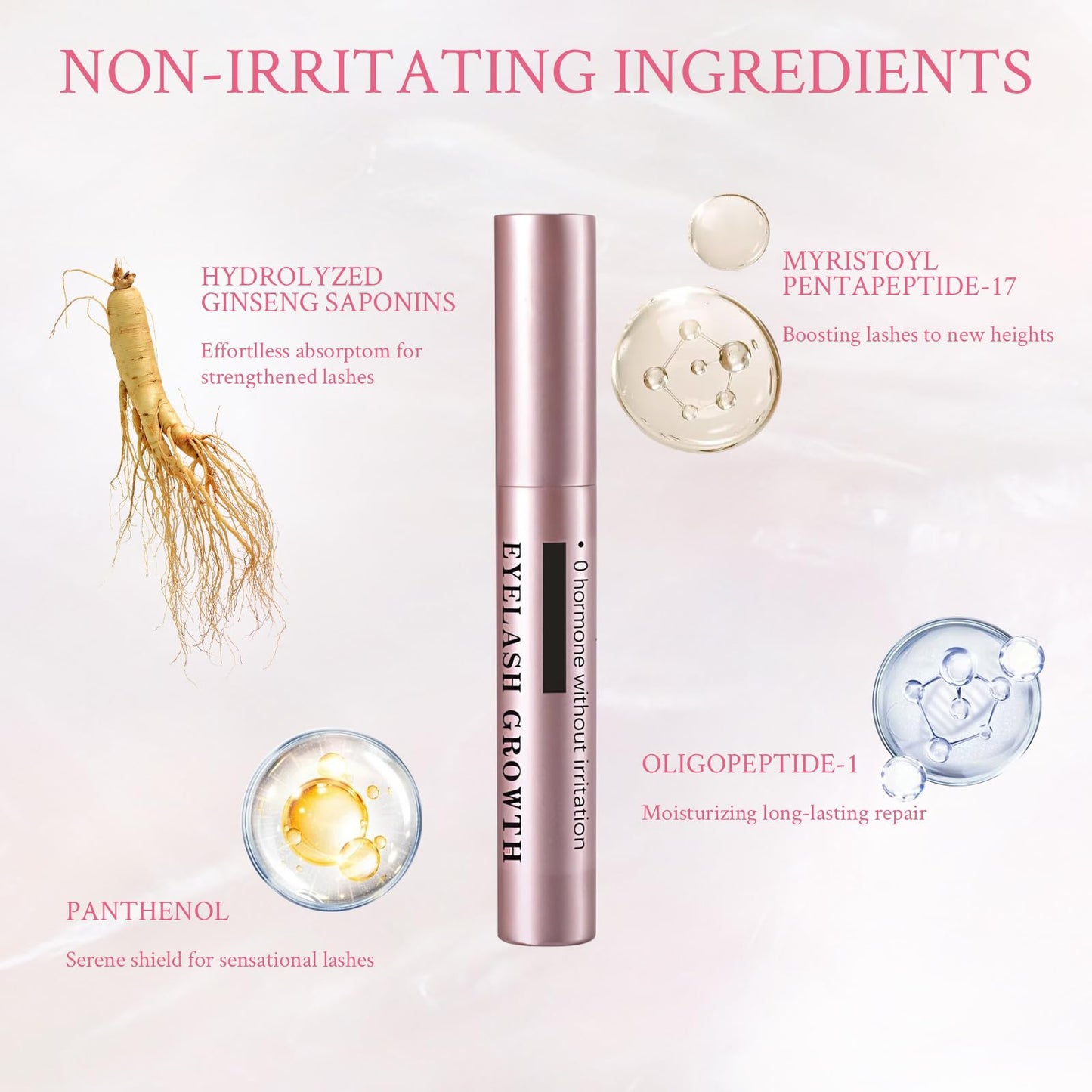 MADGININE Eyelash Growth Serum 2pcs Eyelash Serum 8ml Uk Lash Growth Serum,Lash Serum,Promotes Eyelash Growth While Reducing Lash Loss.Gives You Longer and Thicker Lashes