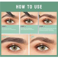 Kis'Degas Magic Microblading Eyebrow Contouring Pencil - Eyebrow Pen,Brow Pencil 2-in-1 Dual-Ended - Precise Waterproof Brow Pen 2 Tipped Precise Waterproof With A Micro-Fork Tip Applicator