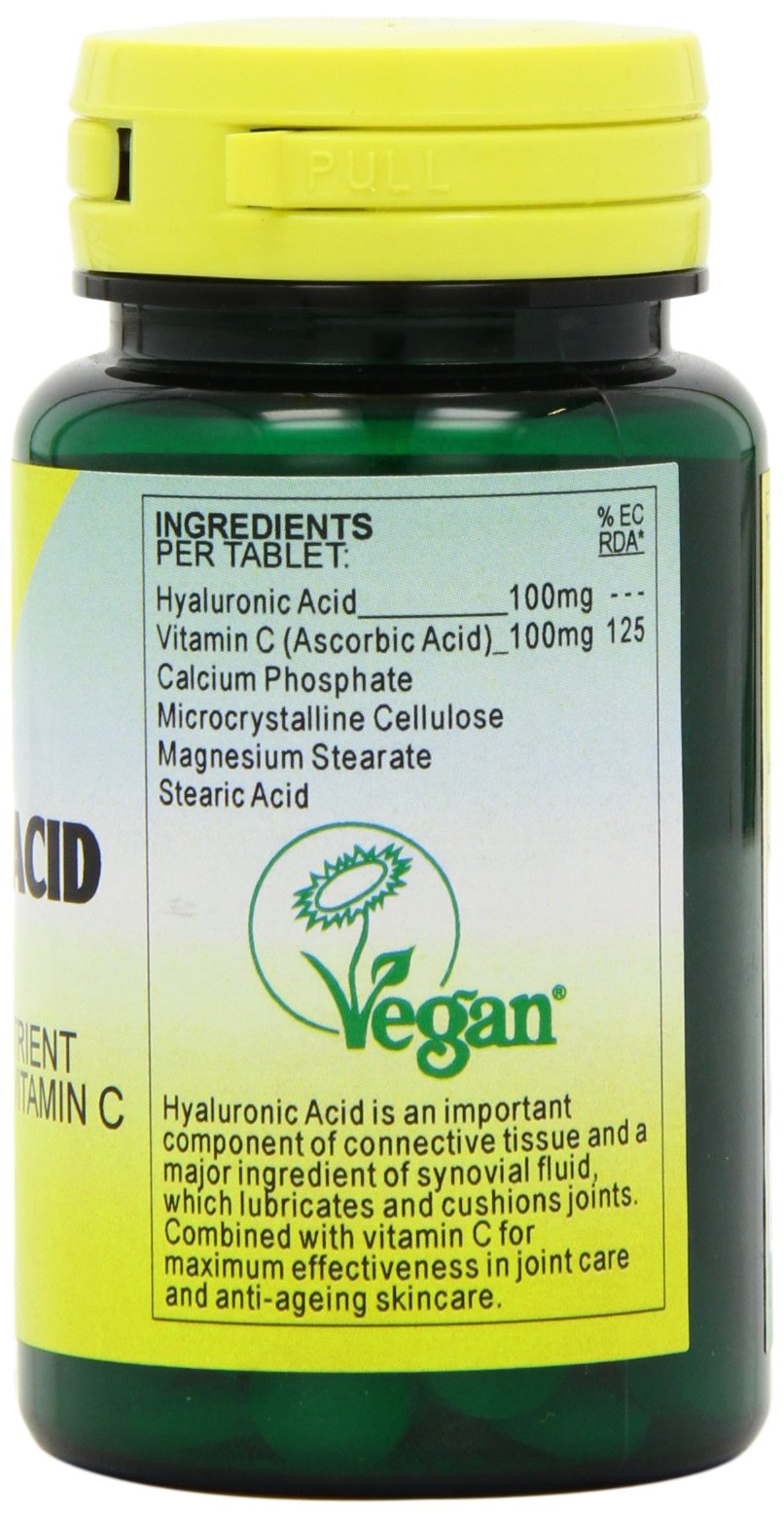 Health Plus Hyaluronic Acid 100mg Joint Health Supplement - 30 Tablets